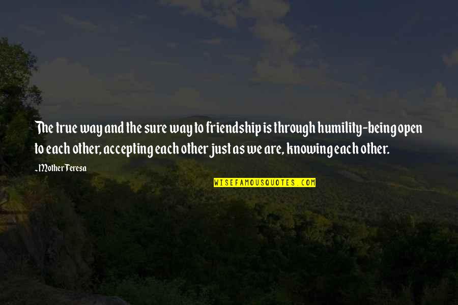 Thitipan Puangchans Quotes By Mother Teresa: The true way and the sure way to Thitipan Puangchans Quotes By Mother Teresa: The true way and the sure way to