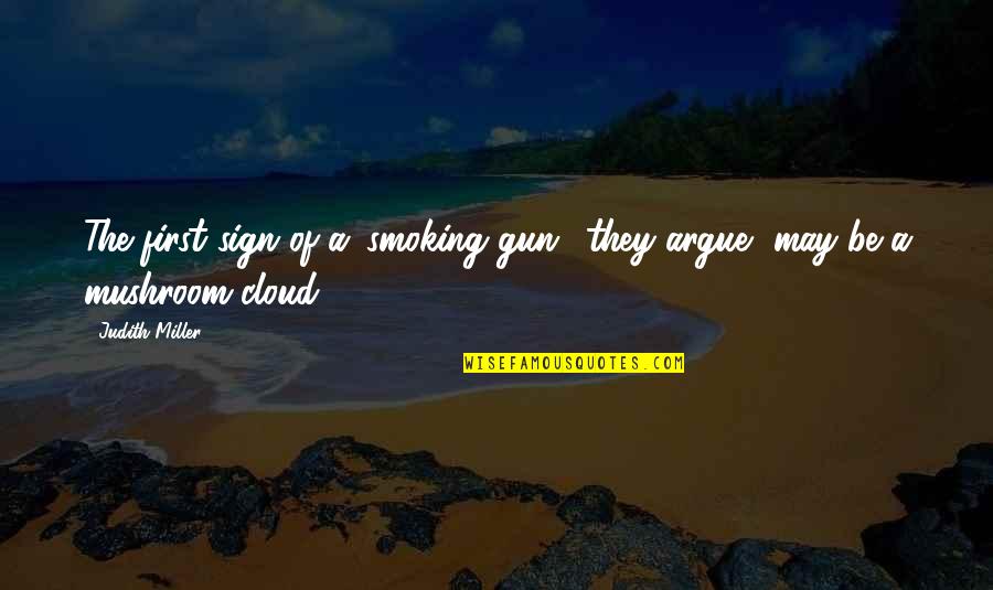 Tholuck Commentary Quotes By Judith Miller: The first sign of a 'smoking gun,' they