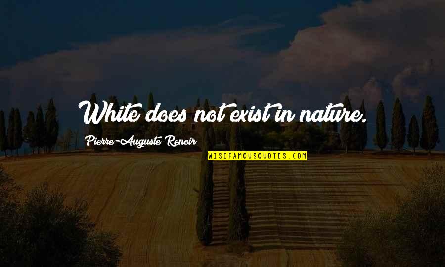 Thomas And Friends Birthday Quotes By Pierre-Auguste Renoir: White does not exist in nature.