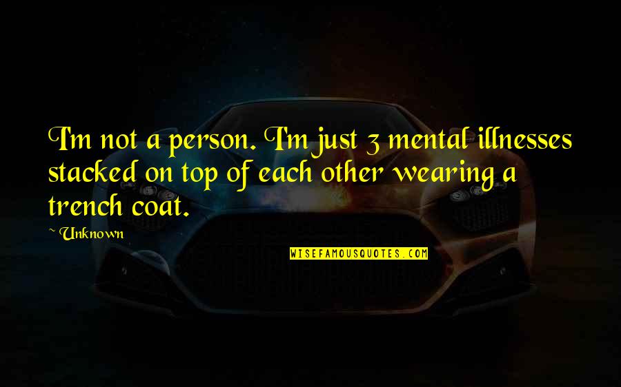 Thomas Jefferson Taxation Quotes By Unknown: I'm not a person. I'm just 3 mental