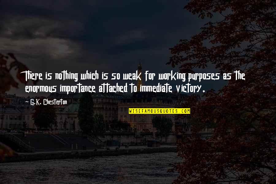 Thorkelson Mansfield Quotes By G.K. Chesterton: There is nothing which is so weak for