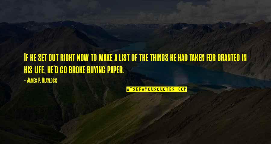 Thrain In The Hobbit Quotes By James P. Blaylock: If he set out right now to make Thrain In The Hobbit Quotes By James P. Blaylock: If he set out right now to make