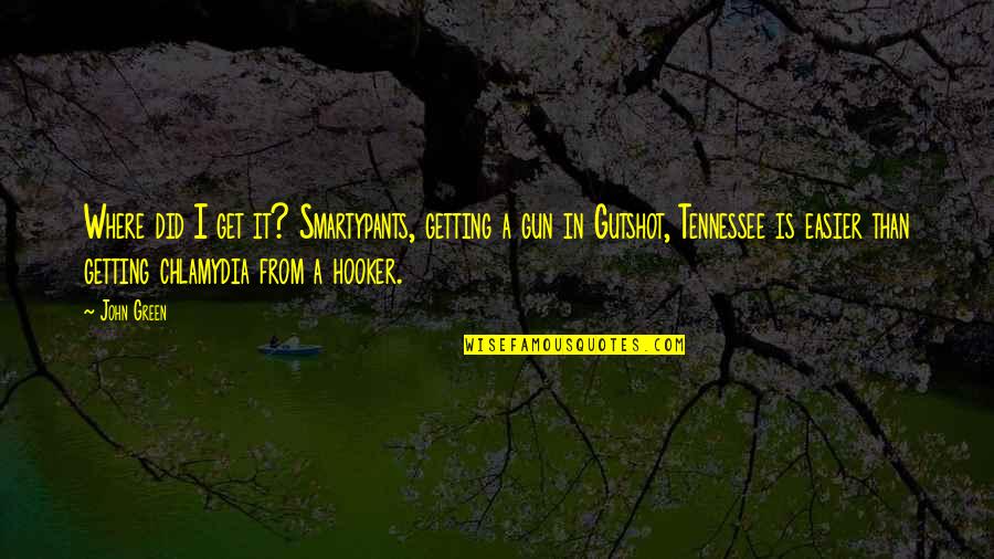 Throu Quotes By John Green: Where did I get it? Smartypants, getting a Throu Quotes By John Green: Where did I get it? Smartypants, getting a