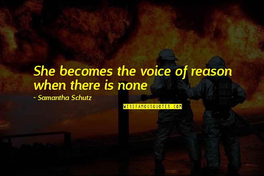 Throwback Christmas Card Quotes By Samantha Schutz: She becomes the voice of reason when there Throwback Christmas Card Quotes By Samantha Schutz: She becomes the voice of reason when there