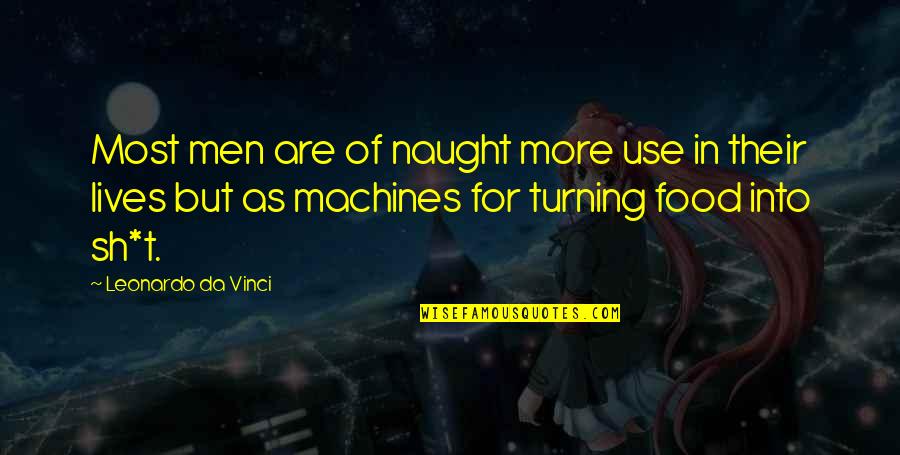 Tiger Curse Quotes By Leonardo Da Vinci: Most men are of naught more use in Tiger Curse Quotes By Leonardo Da Vinci: Most men are of naught more use in