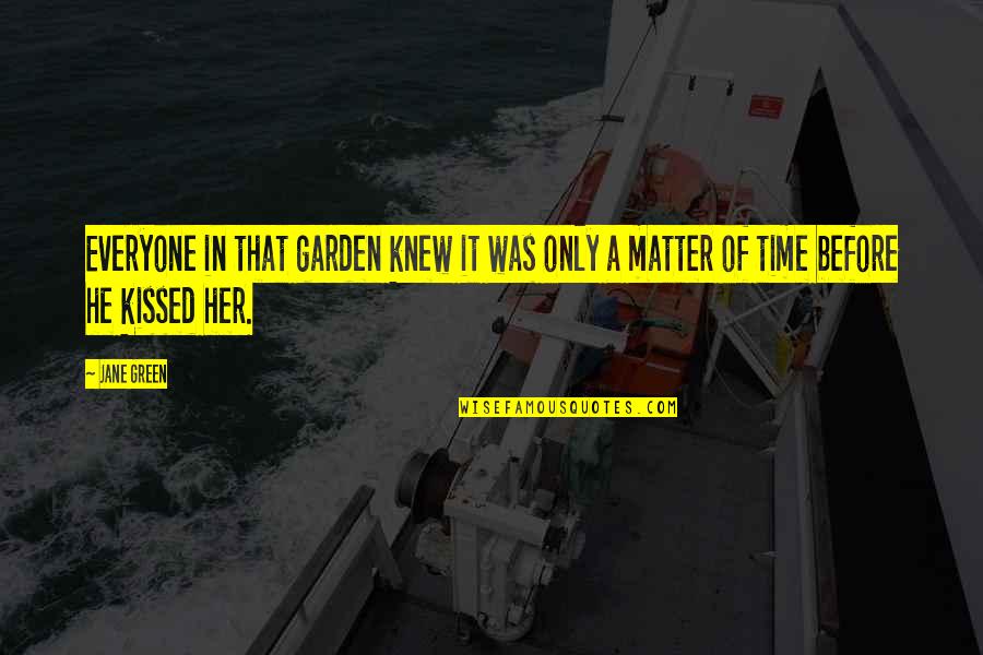 Tim Hawkins Quotes By Jane Green: Everyone in that garden knew it was only