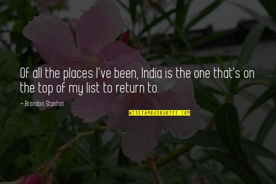 Tim Messenger Quotes By Brandon Stanton: Of all the places I've been, India is