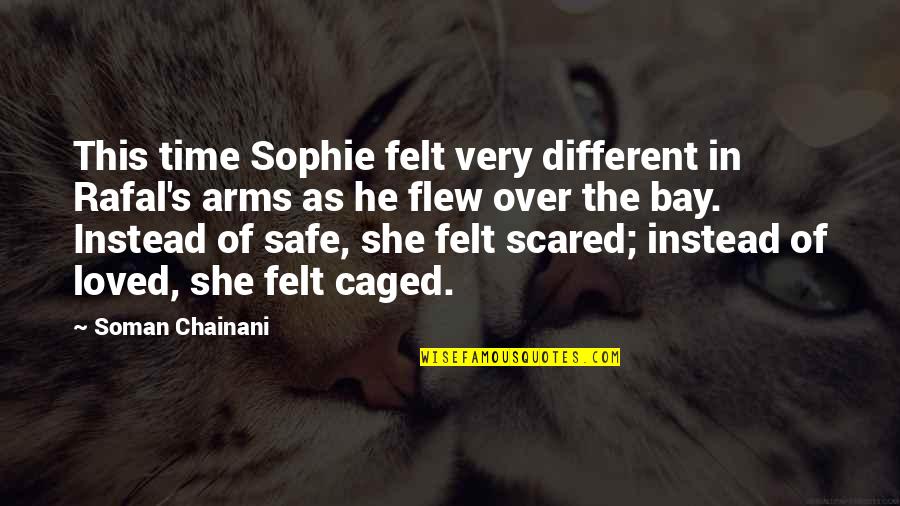 Time Flew Quotes By Soman Chainani: This time Sophie felt very different in Rafal's
