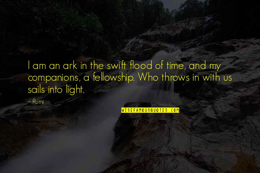 Time Rumi Quotes By Rumi: I am an ark in the swift flood