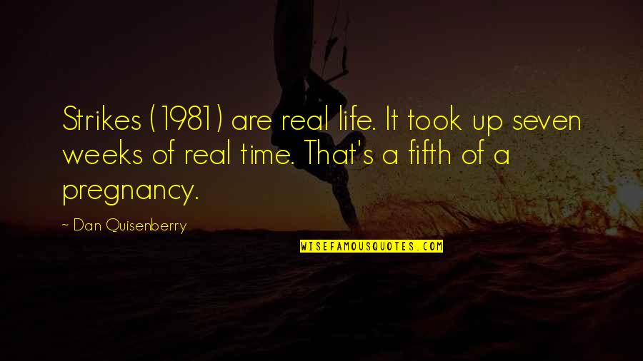 Time Seven Quotes By Dan Quisenberry: Strikes (1981) are real life. It took up Time Seven Quotes By Dan Quisenberry: Strikes (1981) are real life. It took up