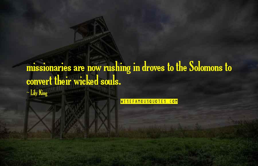 Tinkles From Hotel Quotes By Lily King: missionaries are now rushing in droves to the