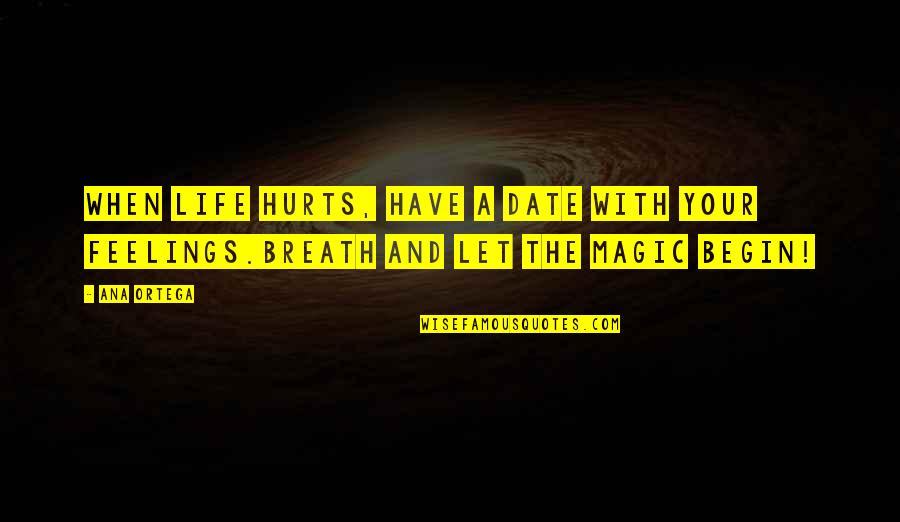 Tips And Quotes By Ana Ortega: When life hurts, have a date with your Tips And Quotes By Ana Ortega: When life hurts, have a date with your