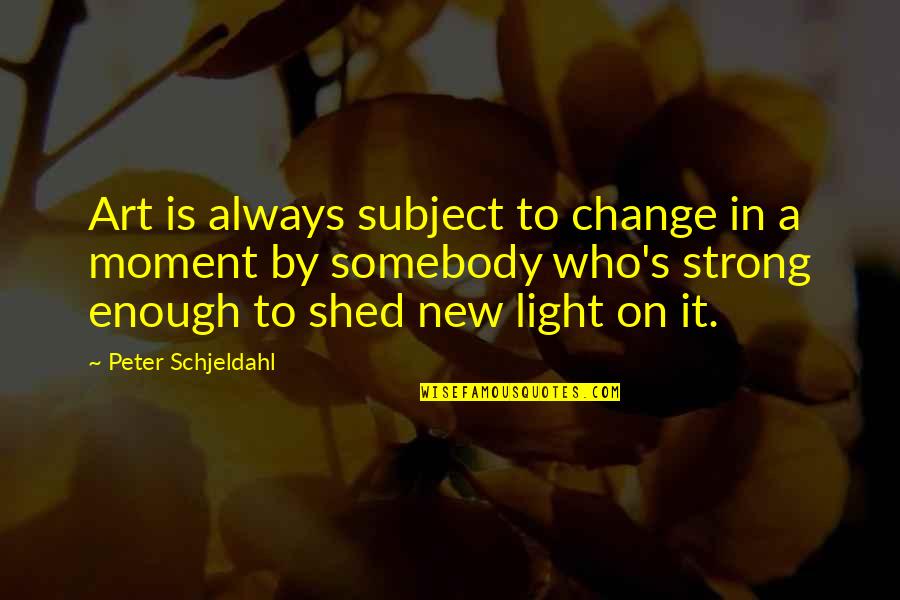Titbits Food Quotes By Peter Schjeldahl: Art is always subject to change in a Titbits Food Quotes By Peter Schjeldahl: Art is always subject to change in a