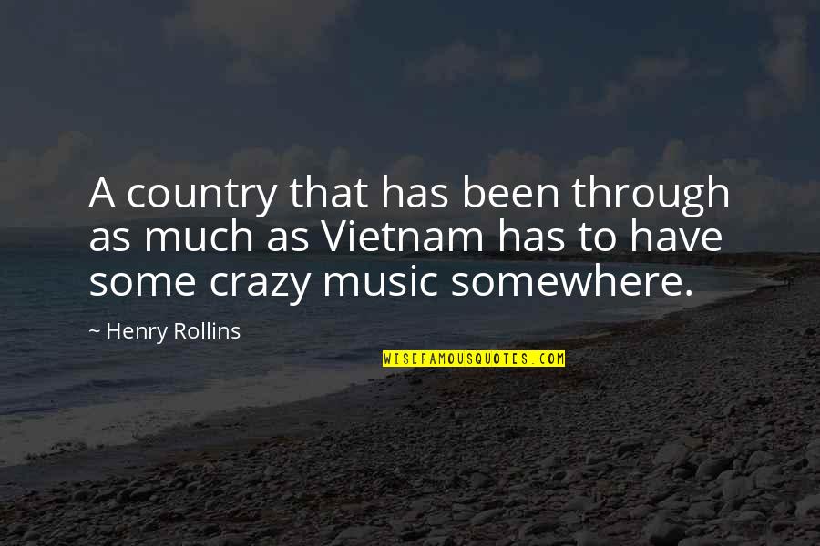 Tittle Light Quotes By Henry Rollins: A country that has been through as much