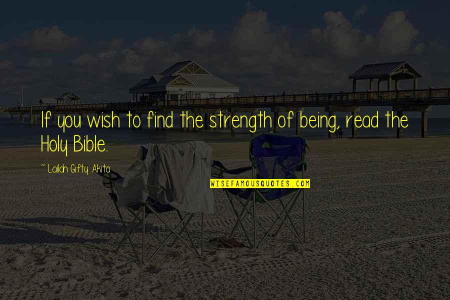 Tlvision Quotes By Lailah Gifty Akita: If you wish to find the strength of Tlvision Quotes By Lailah Gifty Akita: If you wish to find the strength of