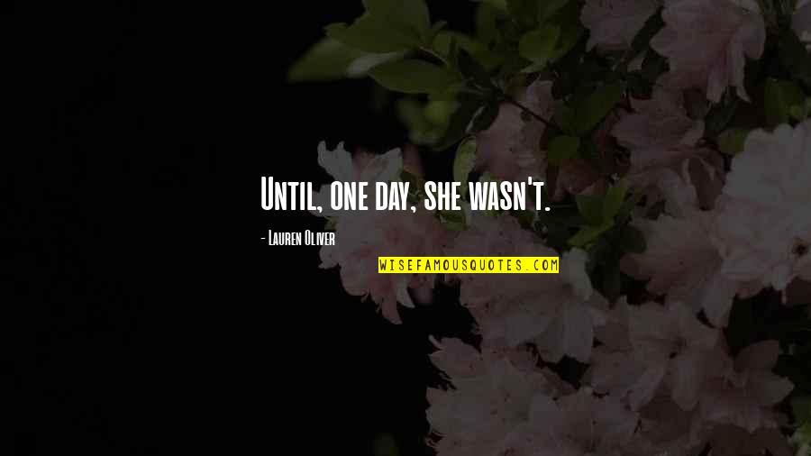 Tnxp Stock Quotes By Lauren Oliver: Until, one day, she wasn't. Tnxp Stock Quotes By Lauren Oliver: Until, one day, she wasn't.