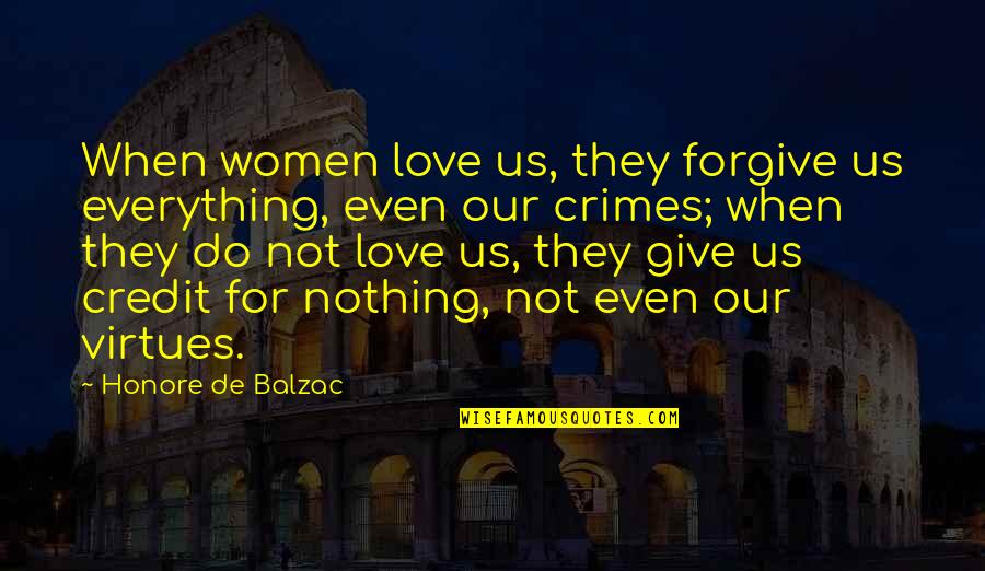 To Be Complacent Is To Be Complicit Quotes By Honore De Balzac: When women love us, they forgive us everything,