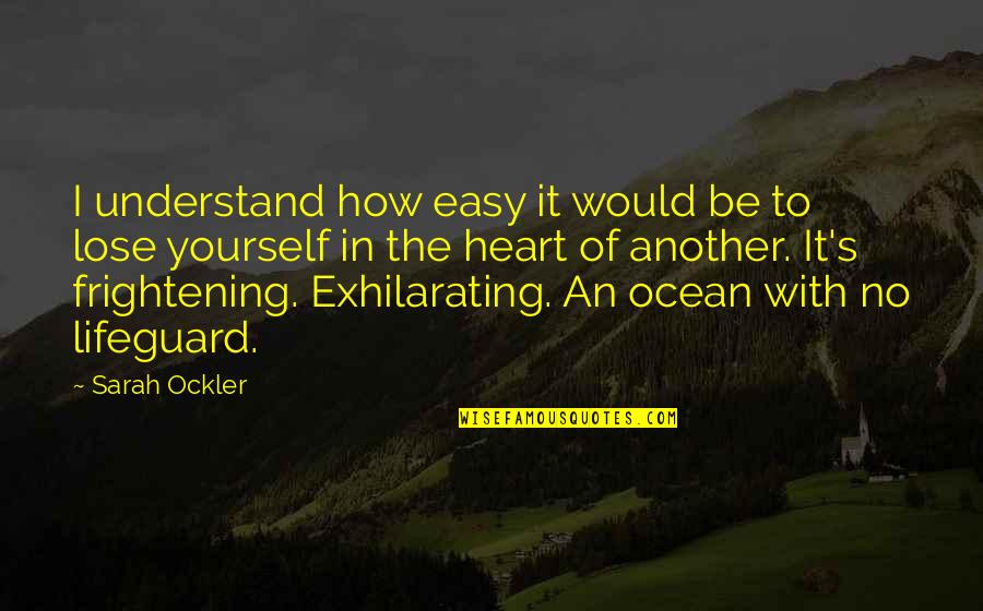 To Lose Yourself Quotes By Sarah Ockler: I understand how easy it would be to