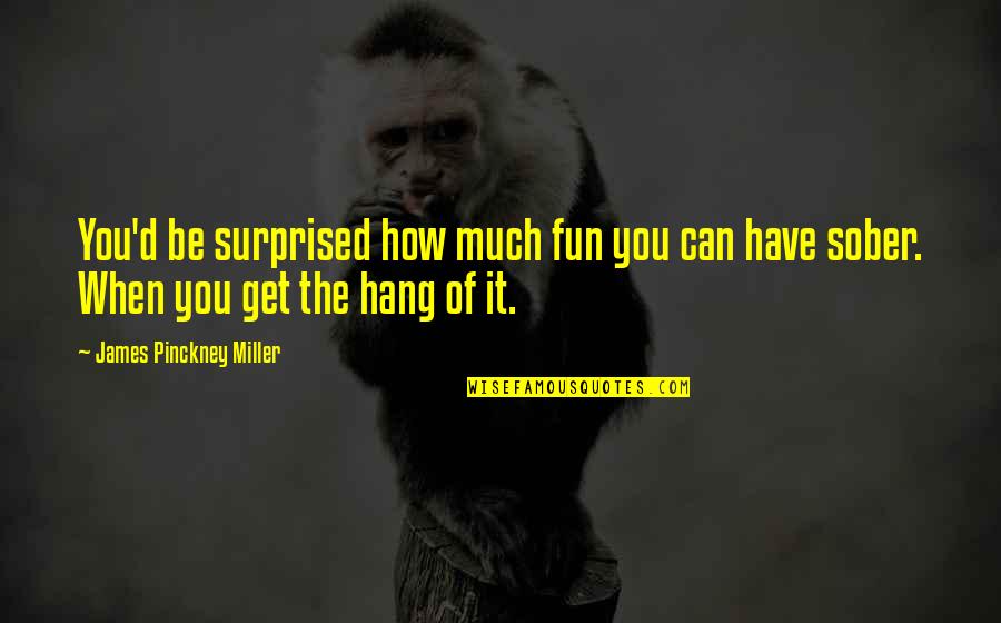 Todorovich Dmd Quotes By James Pinckney Miller: You'd be surprised how much fun you can Todorovich Dmd Quotes By James Pinckney Miller: You'd be surprised how much fun you can