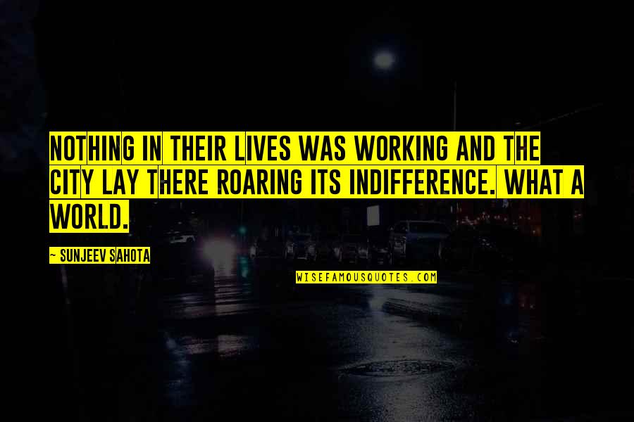 Toggled Lights Quotes By Sunjeev Sahota: Nothing in their lives was working and the