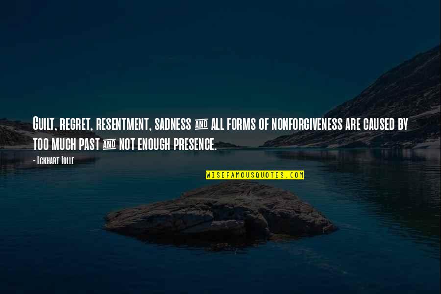 Tolle Quotes By Eckhart Tolle: Guilt, regret, resentment, sadness & all forms of Tolle Quotes By Eckhart Tolle: Guilt, regret, resentment, sadness & all forms of
