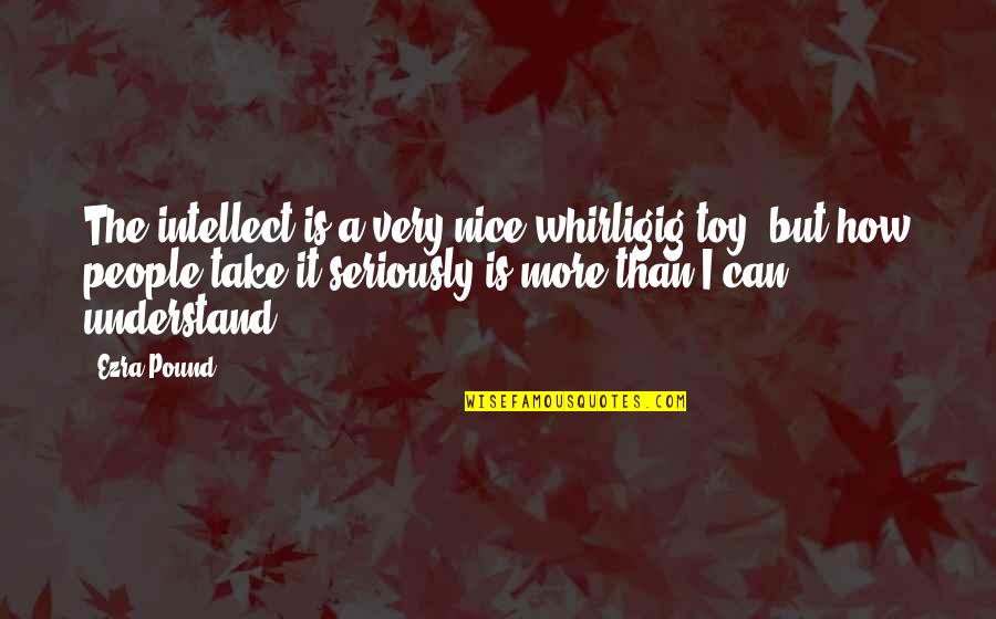 Tom Holland Inspirational Quotes By Ezra Pound: The intellect is a very nice whirligig toy, Tom Holland Inspirational Quotes By Ezra Pound: The intellect is a very nice whirligig toy,