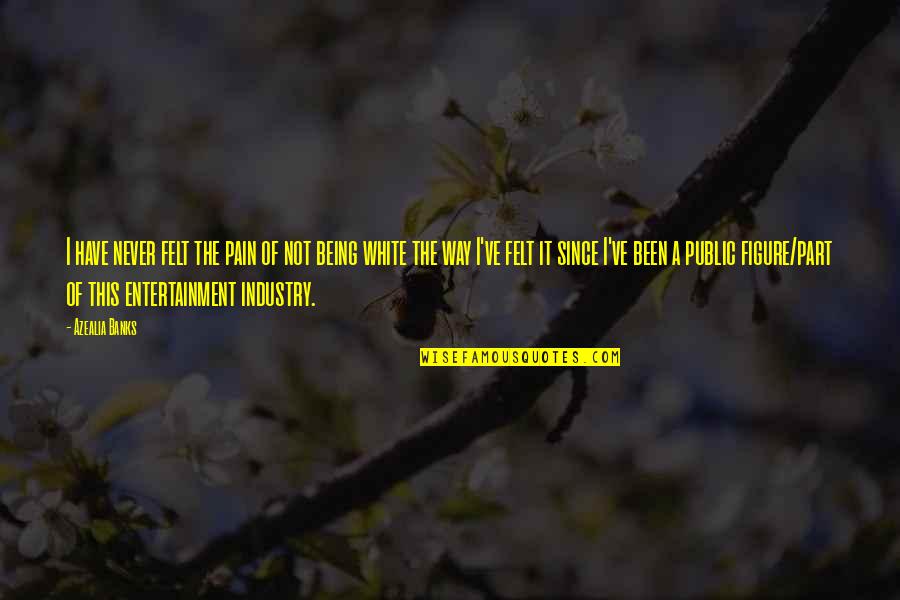 Tom Osborne Inspirational Quotes By Azealia Banks: I have never felt the pain of not Tom Osborne Inspirational Quotes By Azealia Banks: I have never felt the pain of not