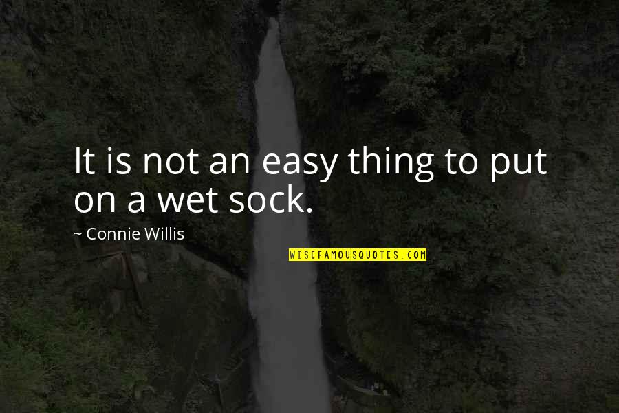 Tomaszewska Historia Quotes By Connie Willis: It is not an easy thing to put Tomaszewska Historia Quotes By Connie Willis: It is not an easy thing to put
