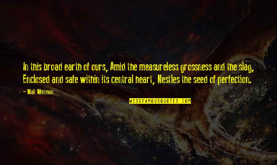 Tomsoni Quotes By Walt Whitman: In this broad earth of ours, Amid the