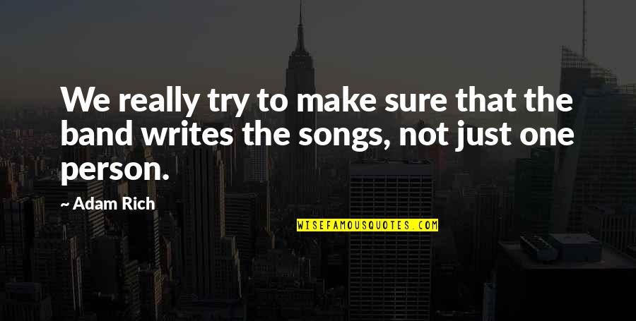 Tony Soprano Wife Quotes By Adam Rich: We really try to make sure that the