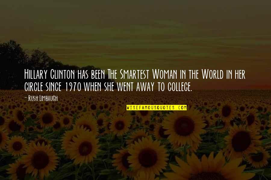 Toodles Goldendoodles Quotes By Rush Limbaugh: Hillary Clinton has been The Smartest Woman in Toodles Goldendoodles Quotes By Rush Limbaugh: Hillary Clinton has been The Smartest Woman in