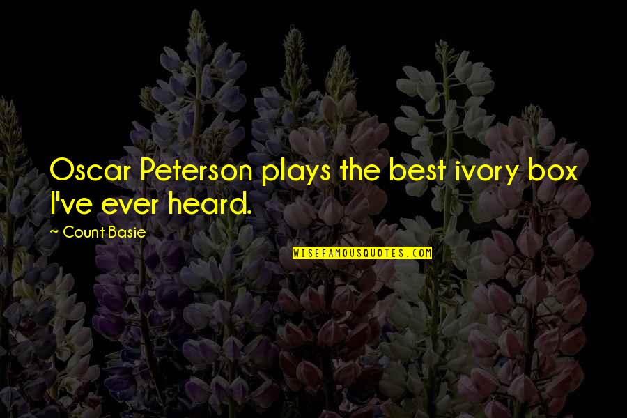Top 5 Joker Quotes By Count Basie: Oscar Peterson plays the best ivory box I've Top 5 Joker Quotes By Count Basie: Oscar Peterson plays the best ivory box I've