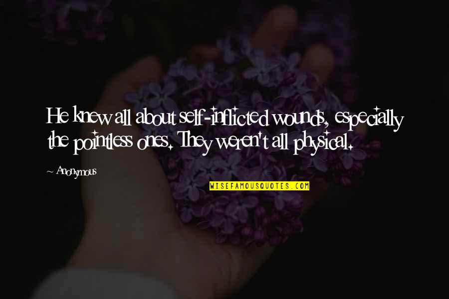 Top Kobe Quotes By Anonymous: He knew all about self-inflicted wounds, especially the Top Kobe Quotes By Anonymous: He knew all about self-inflicted wounds, especially the