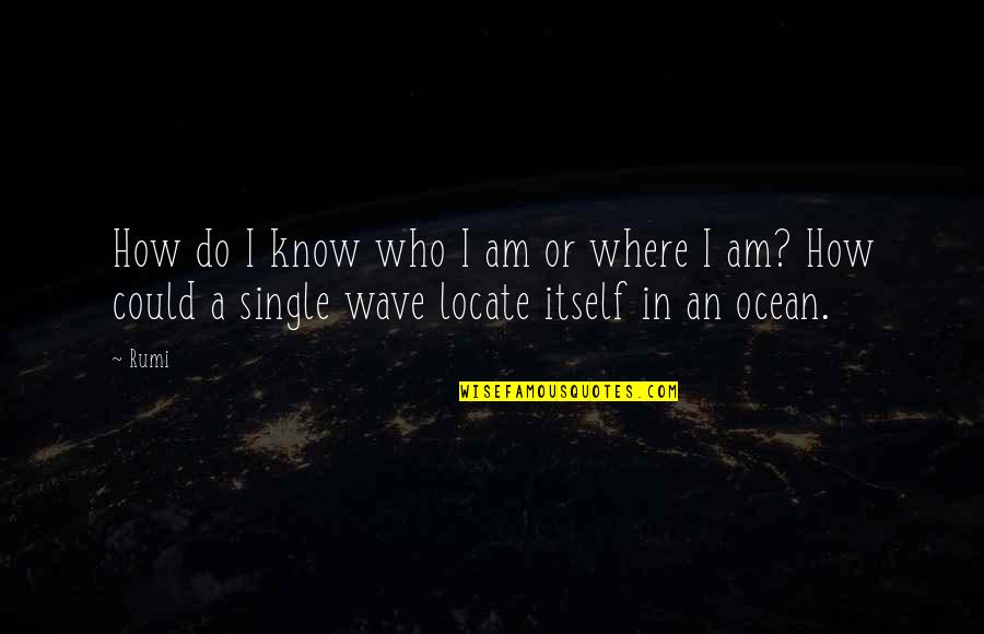 Toparse Quotes By Rumi: How do I know who I am or
