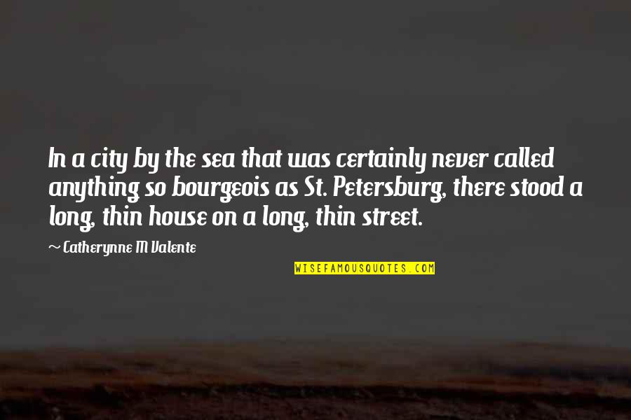 Topman Quotes By Catherynne M Valente: In a city by the sea that was