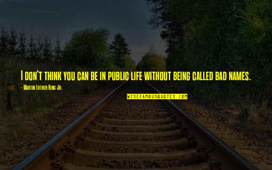 Tormax Quotes By Martin Luther King Jr.: I don't think you can be in public Tormax Quotes By Martin Luther King Jr.: I don't think you can be in public