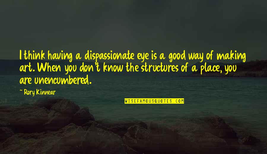 Total Productive Maintenance Quotes By Rory Kinnear: I think having a dispassionate eye is a