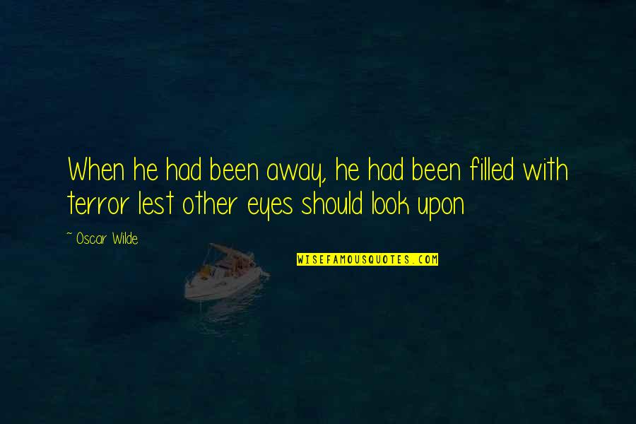 Touko Danganronpa Quotes By Oscar Wilde: When he had been away, he had been Touko Danganronpa Quotes By Oscar Wilde: When he had been away, he had been