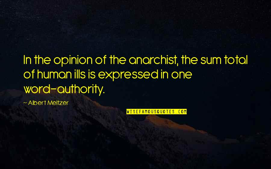 Toy Story Woody Cowboy Quotes By Albert Meltzer: In the opinion of the anarchist, the sum Toy Story Woody Cowboy Quotes By Albert Meltzer: In the opinion of the anarchist, the sum