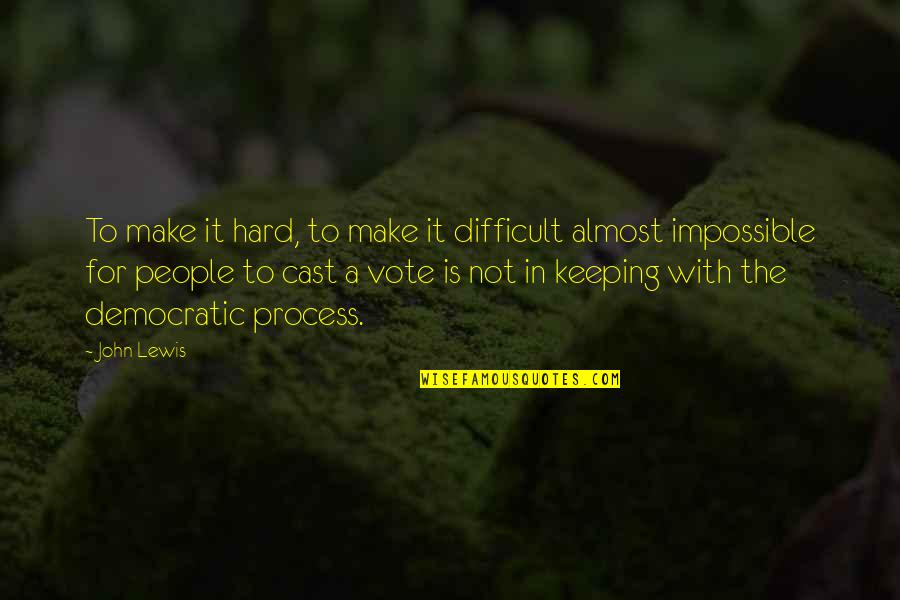 Trabalhando No Excel Quotes By John Lewis: To make it hard, to make it difficult Trabalhando No Excel Quotes By John Lewis: To make it hard, to make it difficult