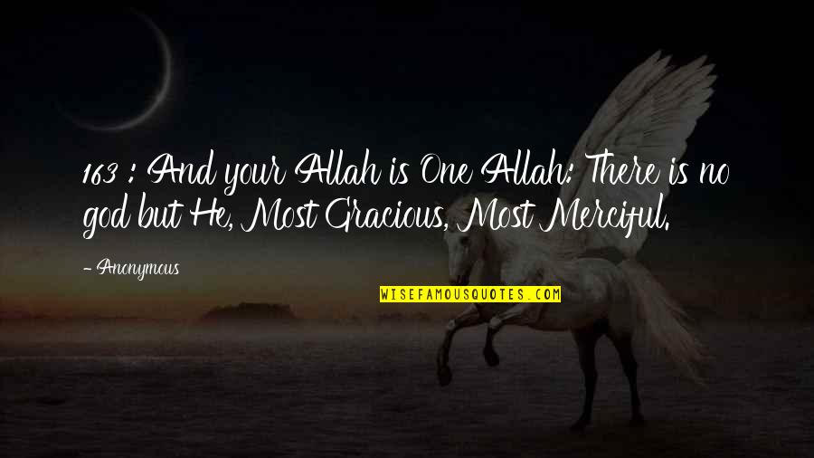 Traductor Google Quote Quotes By Anonymous: 163 : And your Allah is One Allah: