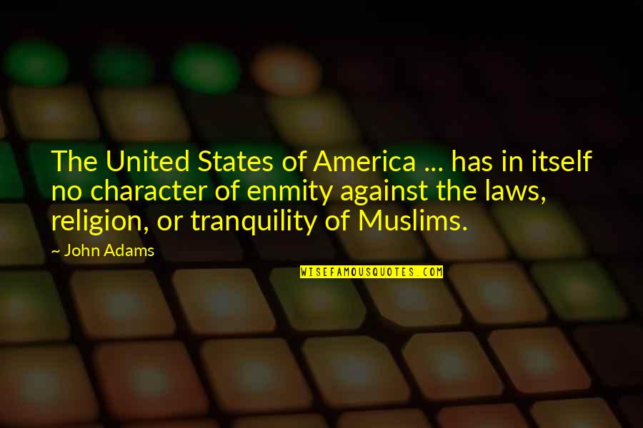 Tranquility Quotes By John Adams: The United States of America ... has in