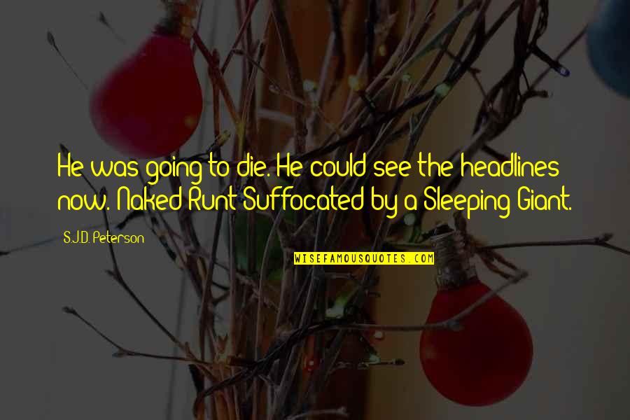 Transacciones Comerciales Quotes By S.J.D. Peterson: He was going to die. He could see Transacciones Comerciales Quotes By S.J.D. Peterson: He was going to die. He could see