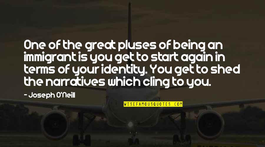 Transcend Movie Quotes By Joseph O'Neill: One of the great pluses of being an