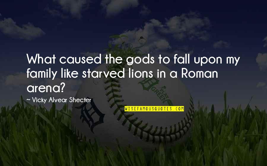 Transepto Quotes By Vicky Alvear Shecter: What caused the gods to fall upon my