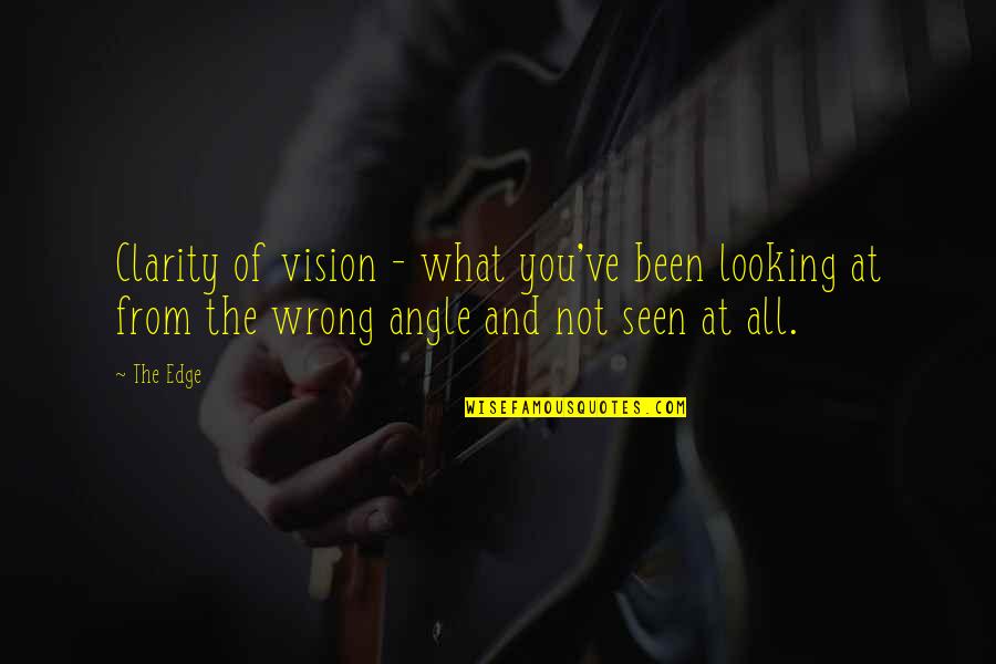 Trap Shooter Quotes By The Edge: Clarity of vision - what you've been looking Trap Shooter Quotes By The Edge: Clarity of vision - what you've been looking
