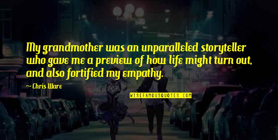 Treat Your Mother With Respect Quotes By Chris Ware: My grandmother was an unparalleled storyteller who gave Treat Your Mother With Respect Quotes By Chris Ware: My grandmother was an unparalleled storyteller who gave