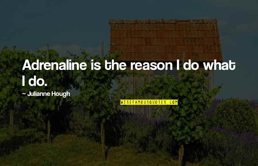 Treating Your Family Bad Quotes By Julianne Hough: Adrenaline is the reason I do what I Treating Your Family Bad Quotes By Julianne Hough: Adrenaline is the reason I do what I