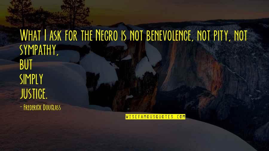 Trembled Paint Quotes By Frederick Douglass: What I ask for the Negro is not Trembled Paint Quotes By Frederick Douglass: What I ask for the Negro is not