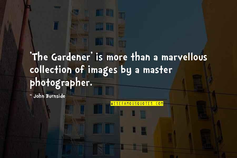 Trevi Quotes By John Burnside: 'The Gardener' is more than a marvellous collection